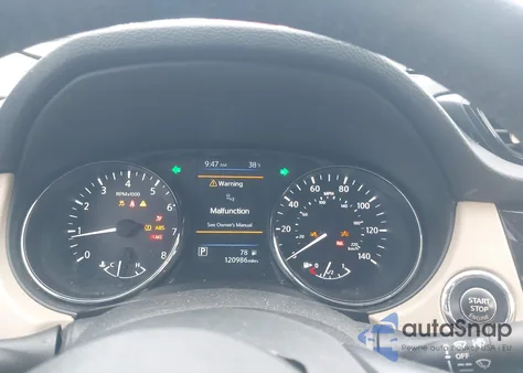 2020 Nissan Rogue Sv Fwd z USA, uszkodzony, nr VIN 5N1AT2MT0LC791365